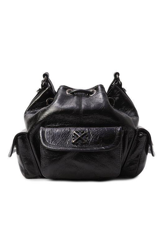 Сумка Dumbo Bucket Off-White 0WMY002F25LEA001 Чёрный  0WMY002F25LEA001 Фото 6