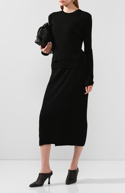 Пуловер из смеси вискозы и шерсти HELMUT LANG, арт. K01HW705, фото 2