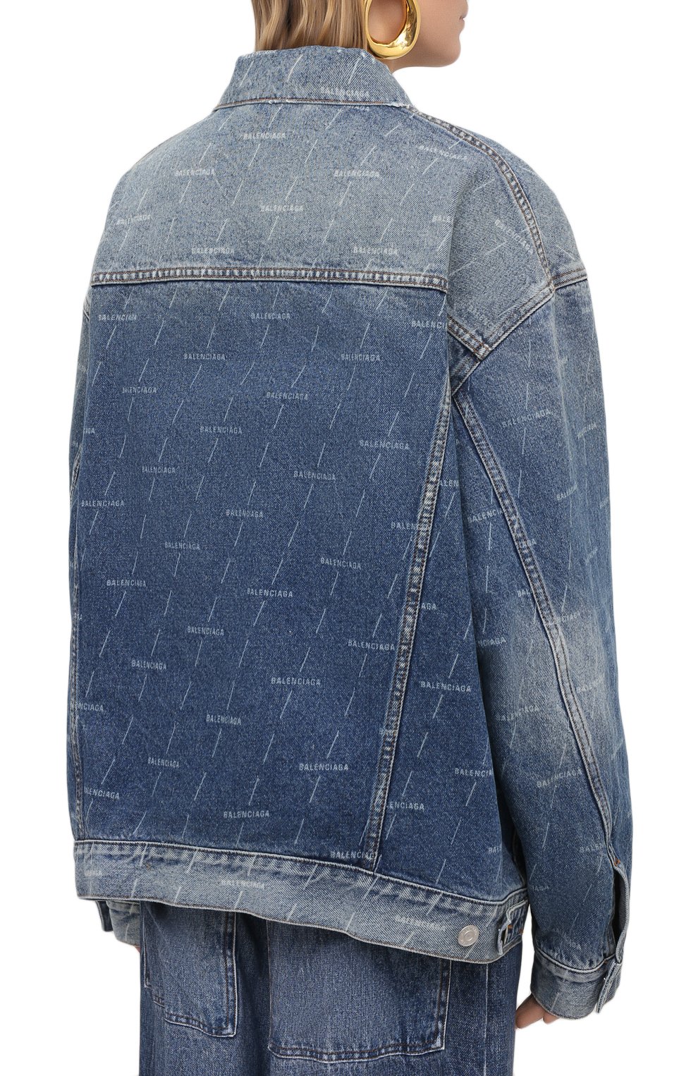 Джинсовая куртка BALENCIAGA, арт. 625993/TJW53, фото 4