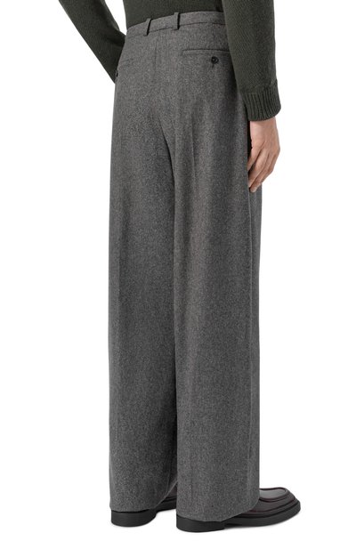 Шерстяные брюки JIL SANDER, арт. J22KA0372/J40333, фото 4