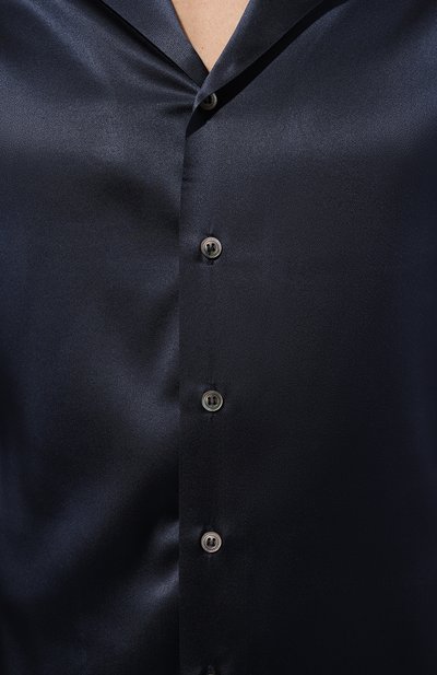 Шелковая сорочка KITON, арт. UNWM010K0749D, фото 5