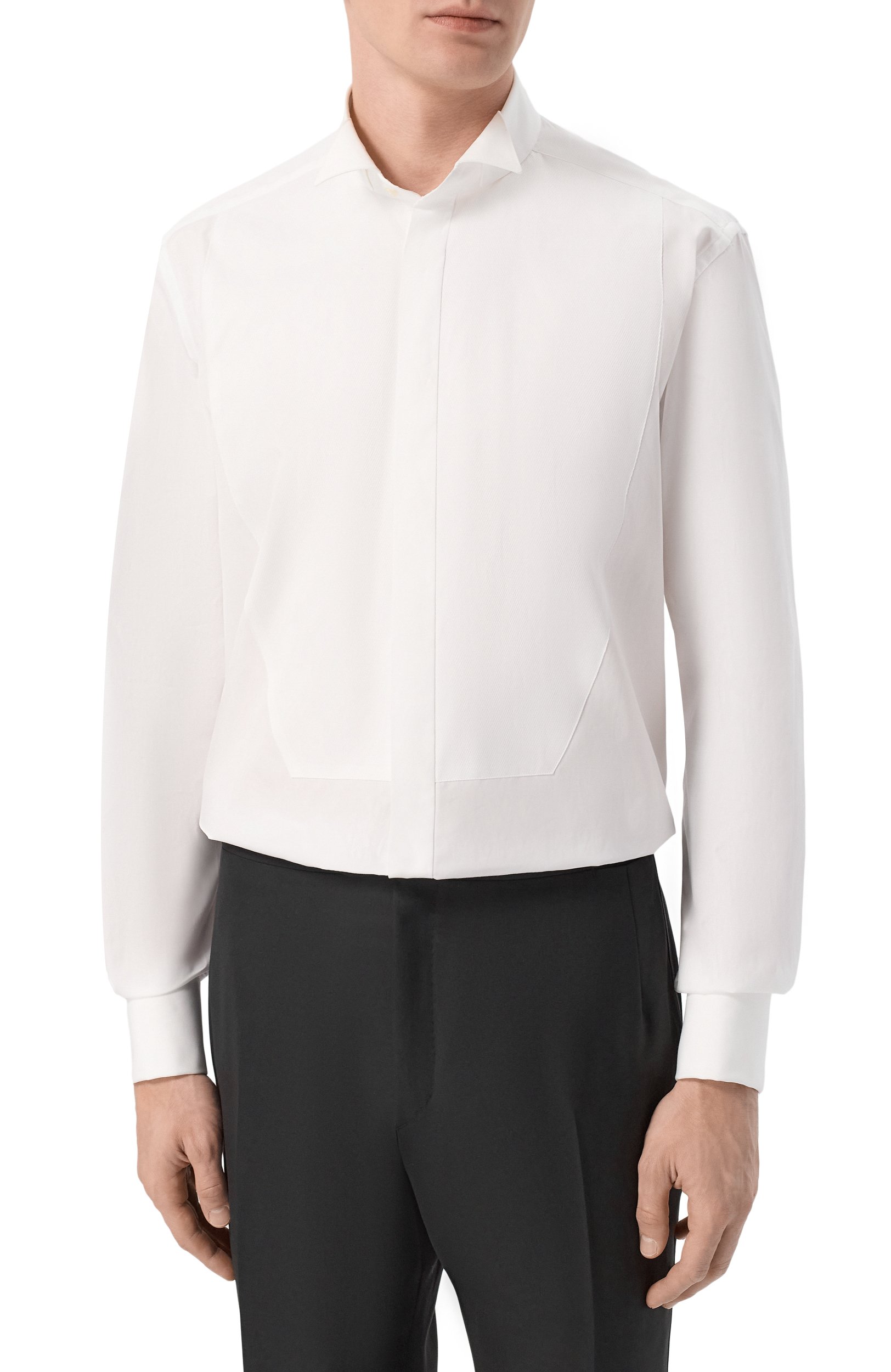 Хлопковая сорочка CORNELIANI, арт. 28P916/2A91084, фото 3