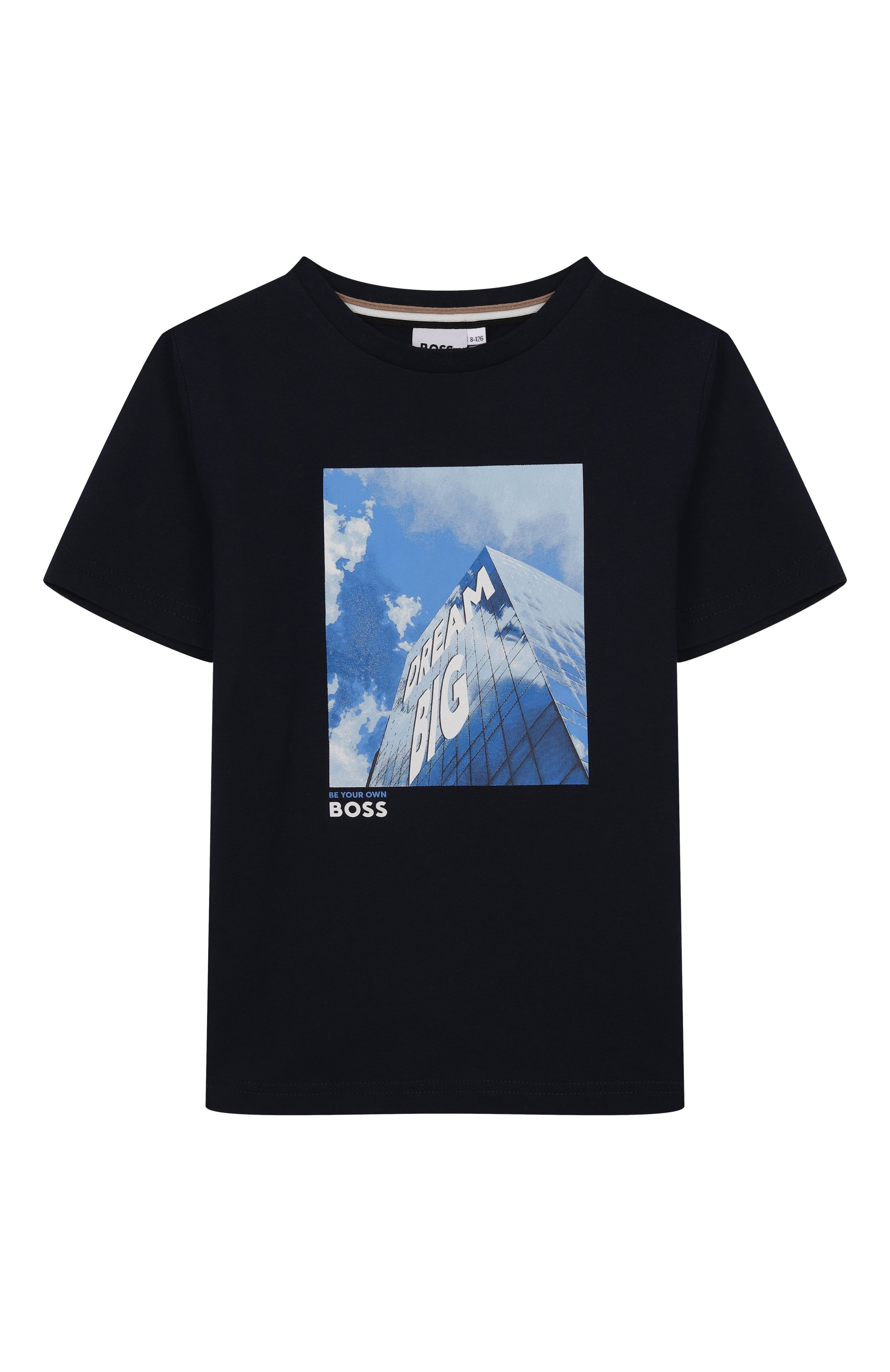 Хлопковая футболка BOSS, арт. J52032, фото 1