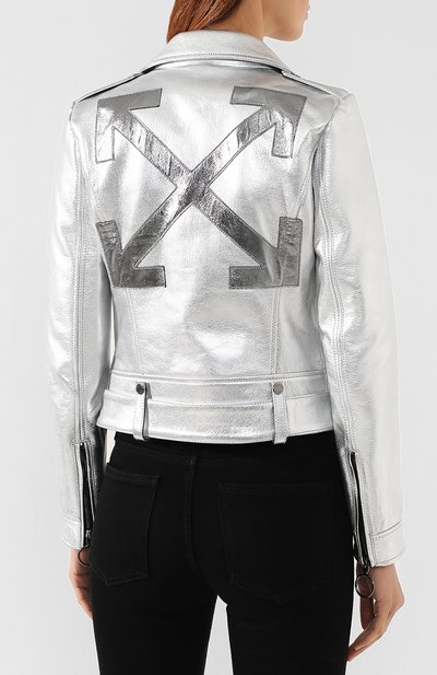 Кожаная куртка OFF-WHITE, арт. 0WJG002E19B440839191, фото 4