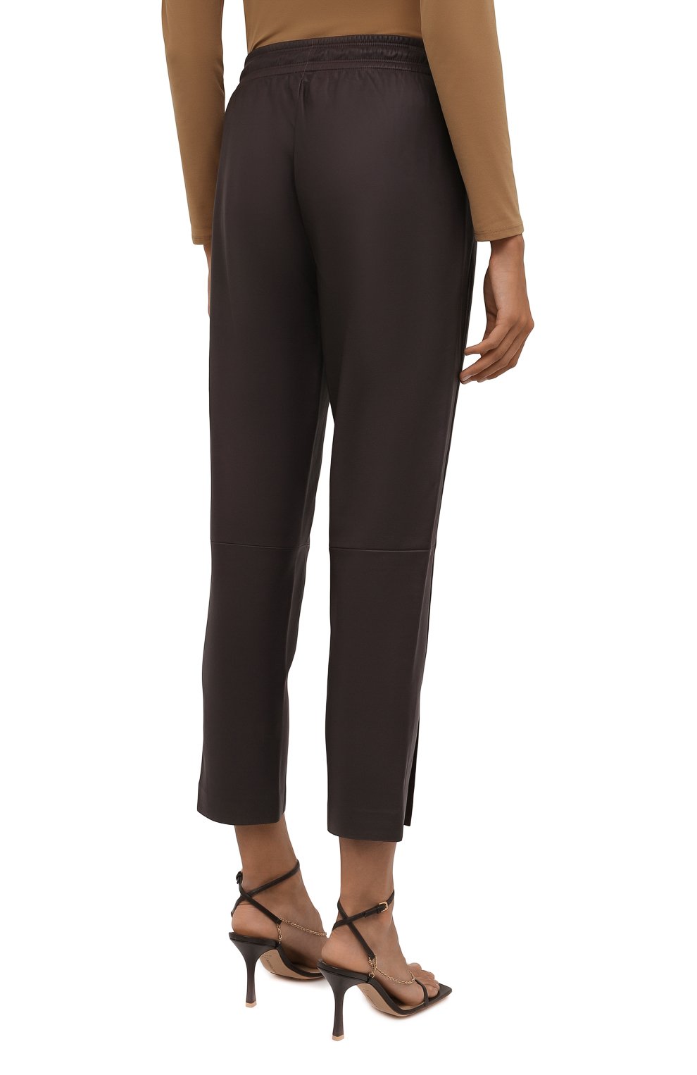 Кожаные брюки THEORY, арт. L0600203, фото 4