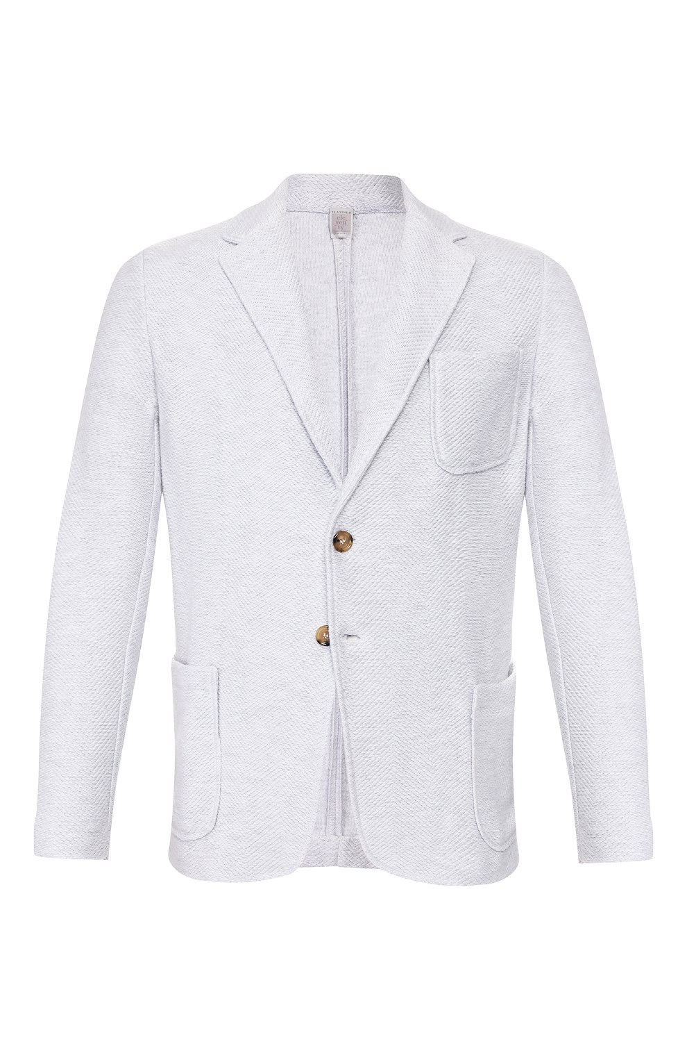 Хлопковый пиджак ELEVENTY PLATINUM сиреневого цвета по цене 58650 руб., арт. A76MAGA68 MAG0A065, фото 1 Хлопковый пиджак ELEVENTY PLATINUM, арт. A76MAGA68 MAG0A065, фото 1