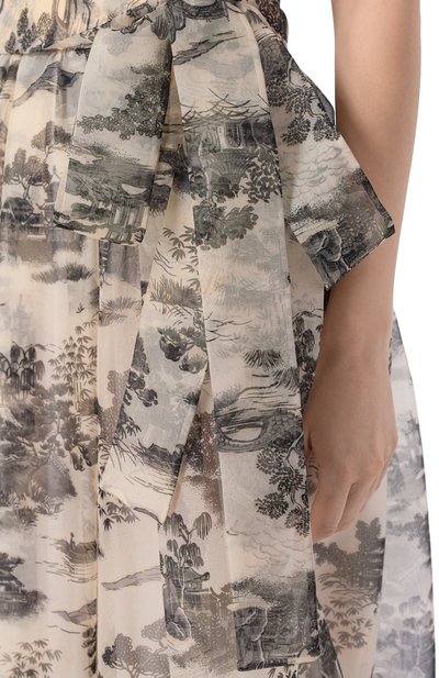 Шелковое платье MAX MARA STUDIO, арт. MSED0MINI0, фото 4