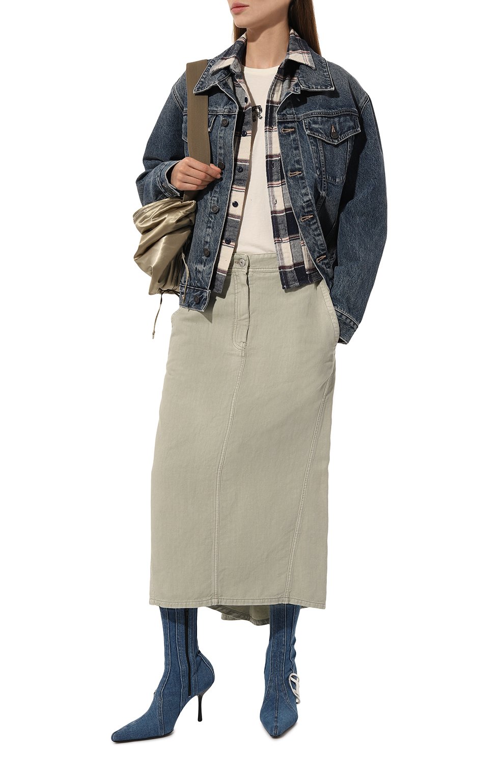 Хлопковая футболка R13, арт. R13WK001-K109B, фото 2