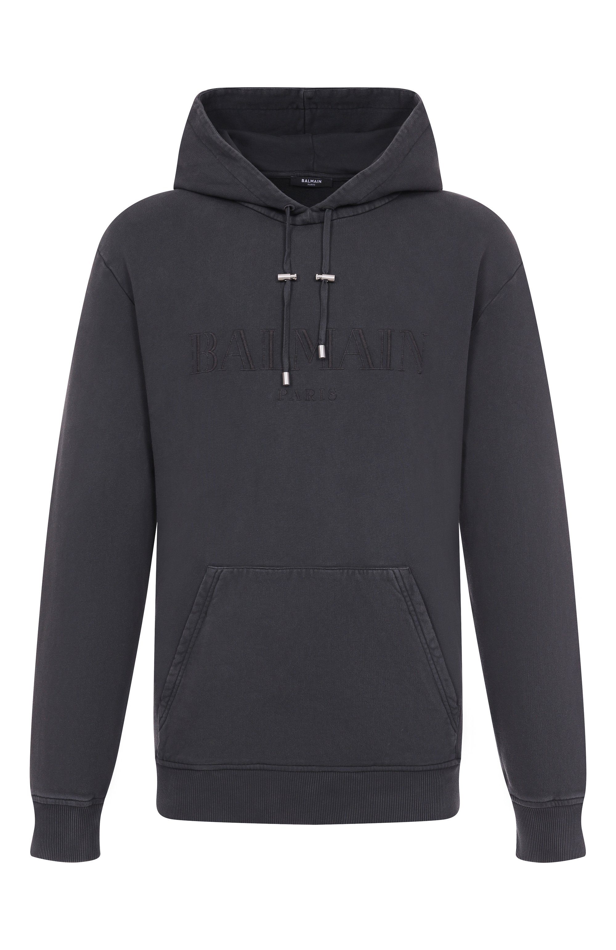 Хлопковое худи BALMAIN, арт. FH1JT047/BC72, фото 1