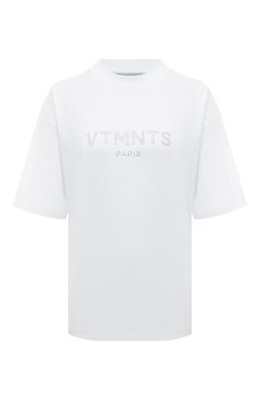 Хлопковая футболка VTMNTS, арт. VL22TR300W, фот�о 1