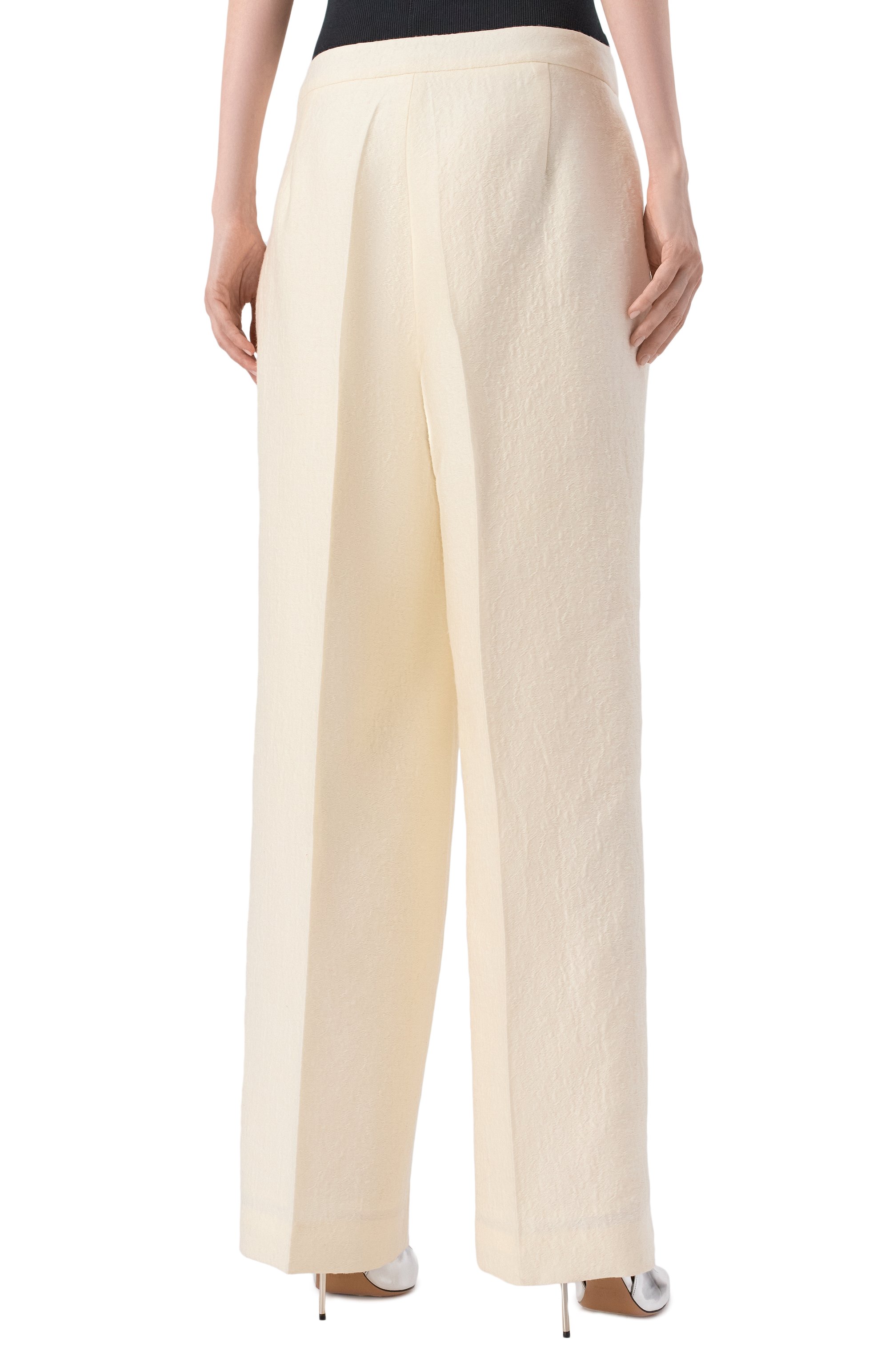 Брюки из шерсти и шелка AKHMADULLINA, арт. 1225.2B701/W001, фото 4