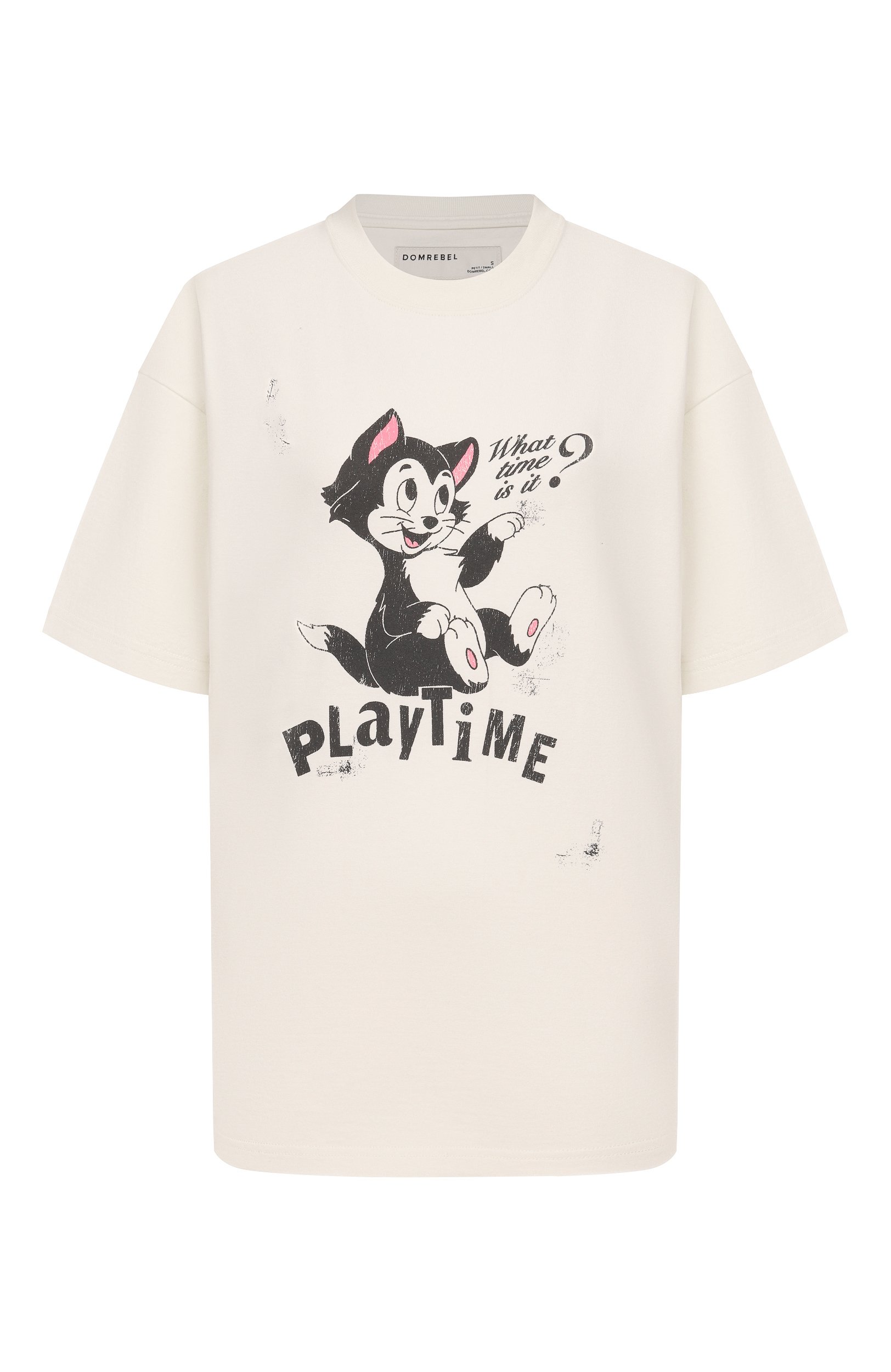 Хлопковая футболка DOMREBEL, арт. PLAYTIME/T-SHIRT, фото 1