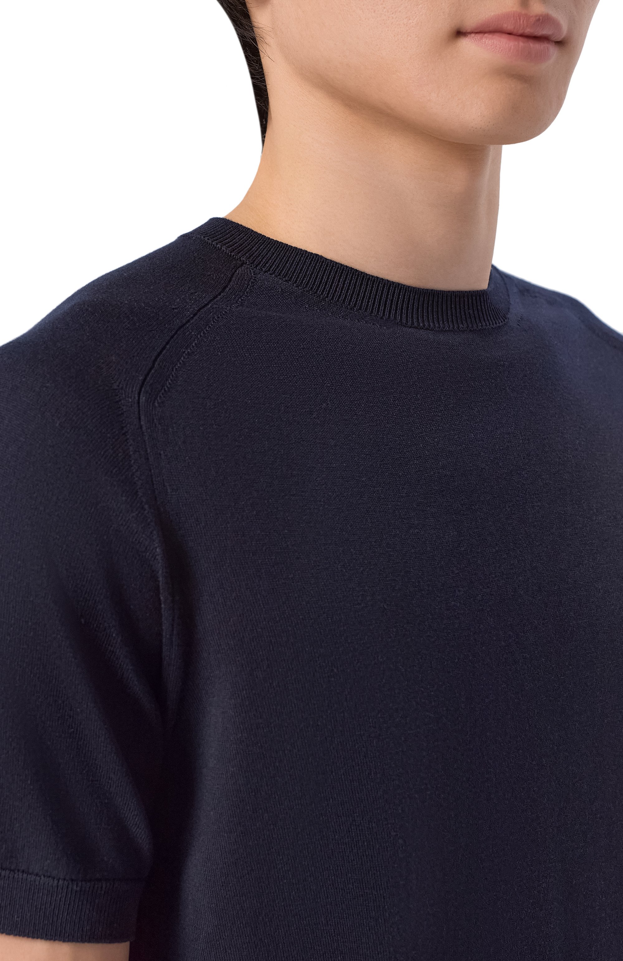 Джемпер из шелка и хлопка KITON, арт. UMM0782, фото 5