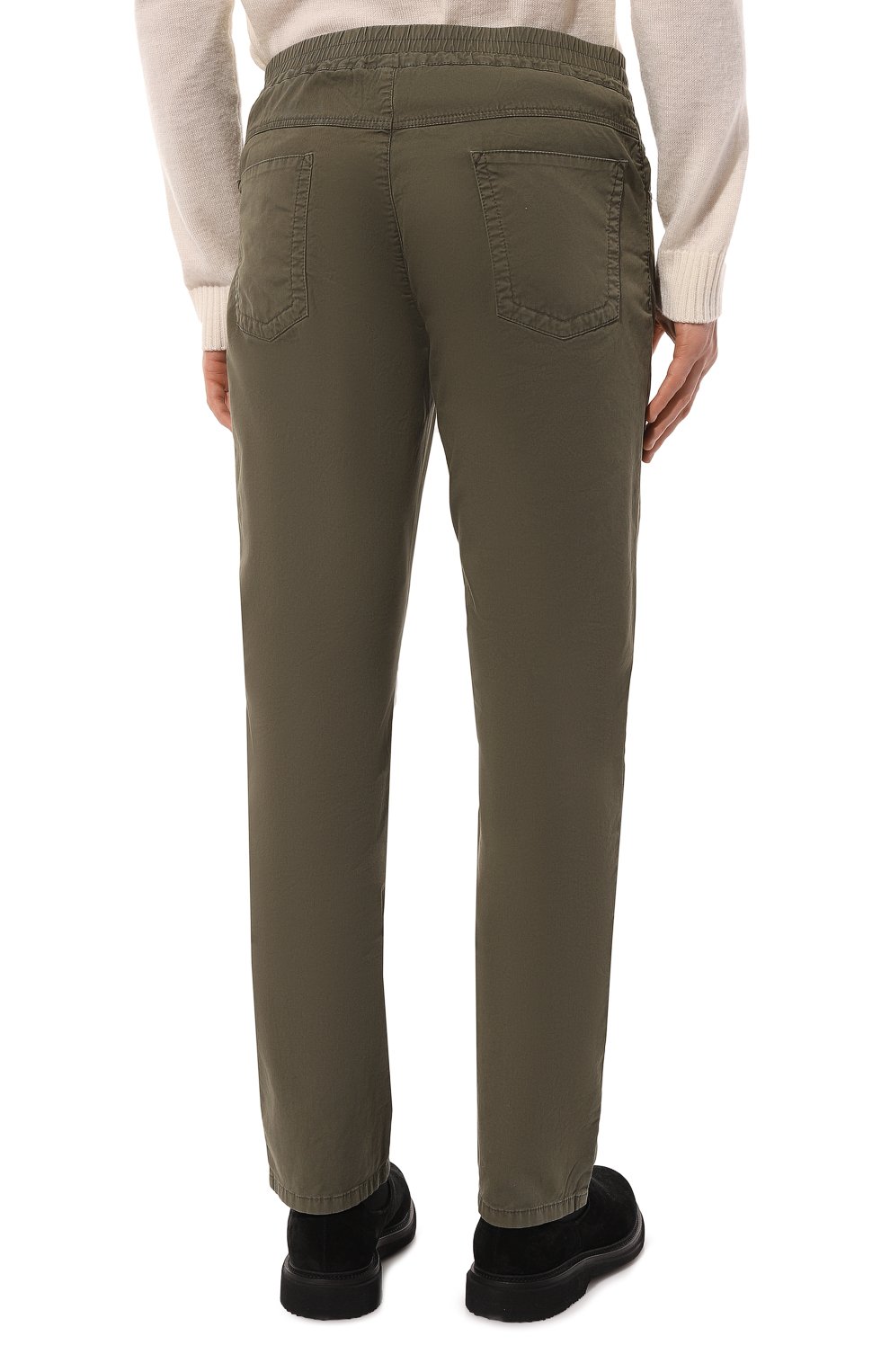 Хлопковые брюки ZILLI, арт. J5T001M0480VZM000, фото 4