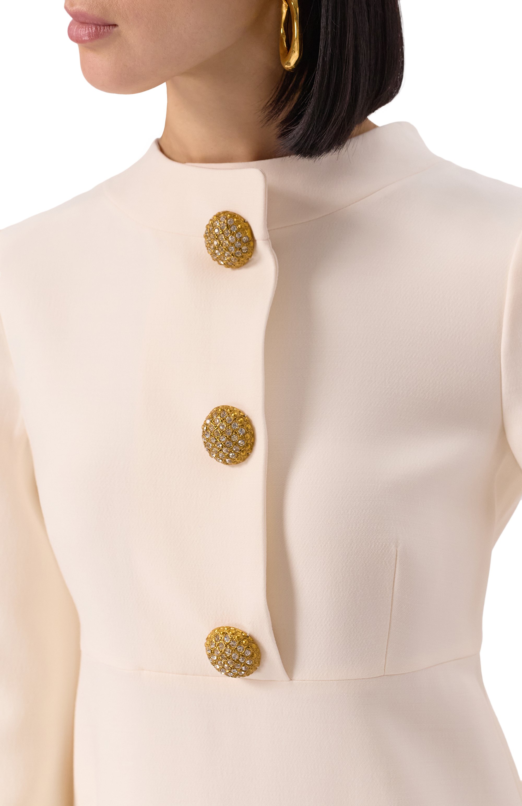 Платье из шерсти и шелка VALENTINO, арт. 6B3VAEU51CF, фото 5