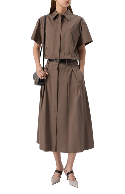 Хлопковая рубашка LORENA ANTONIAZZI, арт. P2556CA36A/4818, фото 2