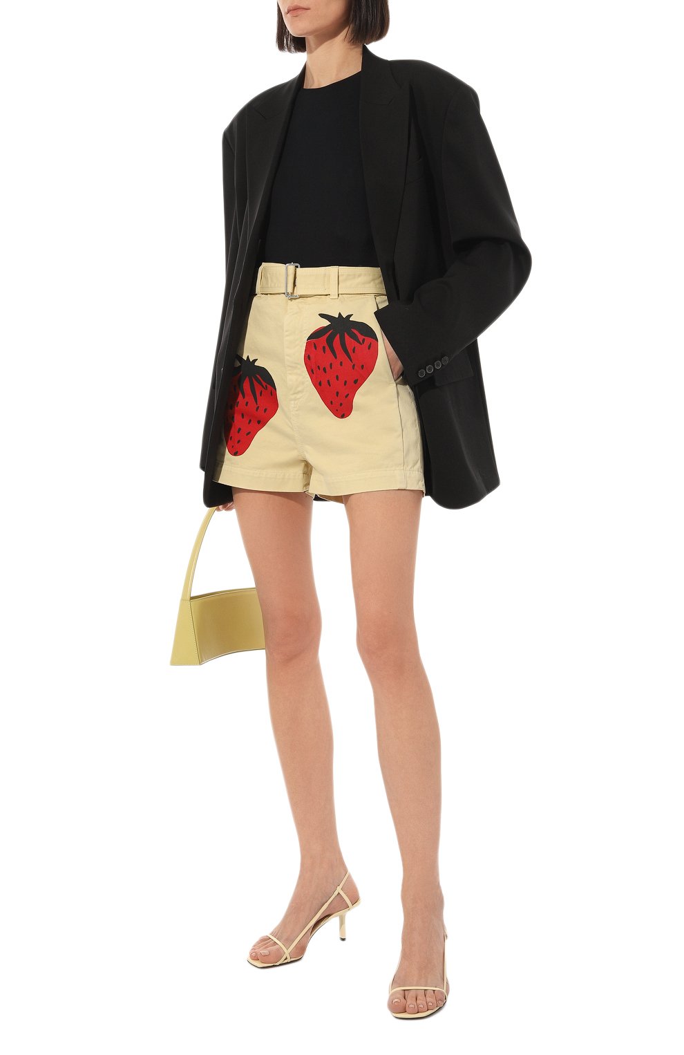 Хлопковые шорты JW ANDERSON, арт. SR0040PG0768 099J, фото 2