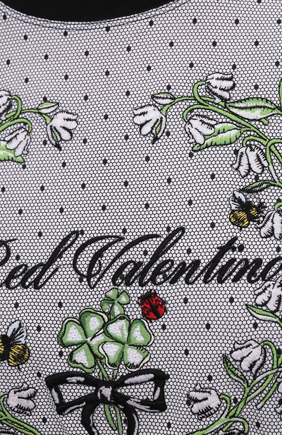 Хлопковая футболка REDVALENTINO, арт. VR3MG08X/5PR, фото 5