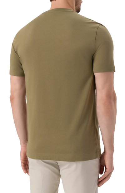 Хлопковая футболка BOSS, арт. 50468347, фото 4