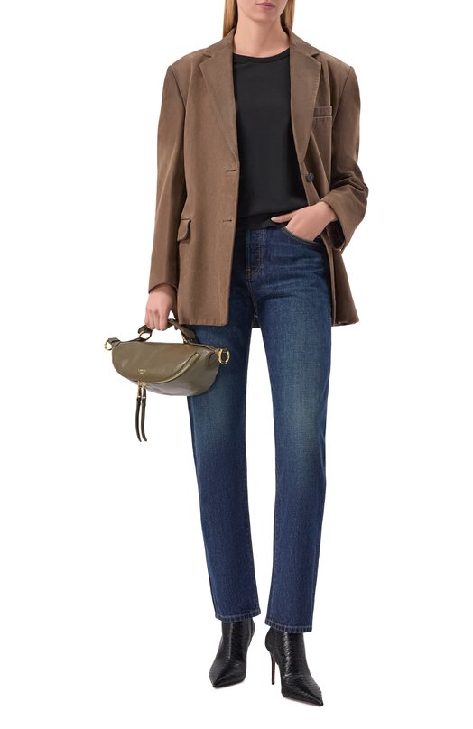 Кожаные ботильоны Vera 85 Paris Texas PX1859/XPTAC Чёрный  PX1859/XPTAC Фото 3