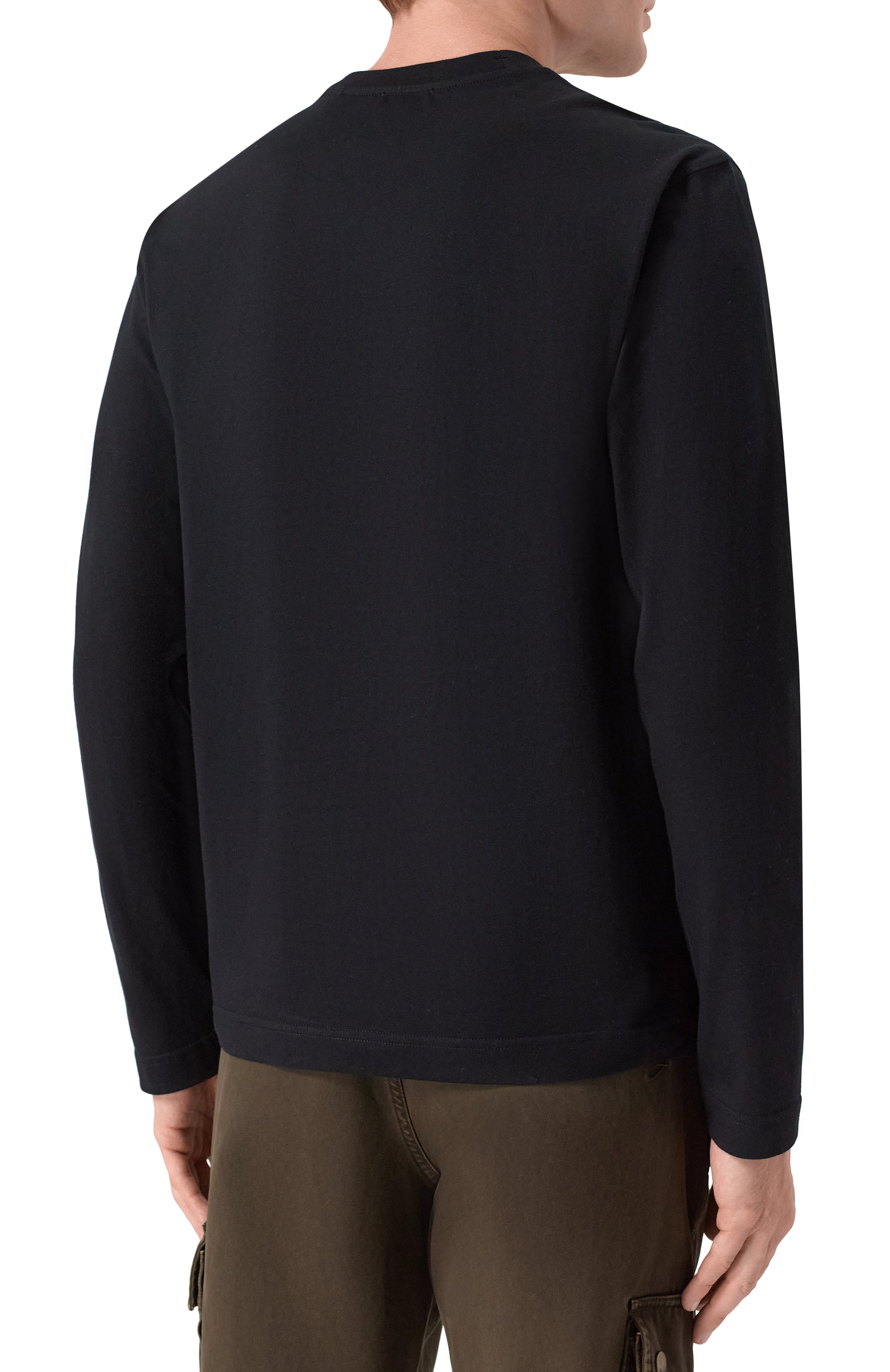 Хлопковый лонгслив BURBERRY, арт. 8121954, фото 4