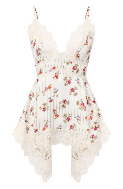 Женский топ с кружевной отделкой ERMANNO ERMANNO SCERVINO, арт. 44 T T003 FGE