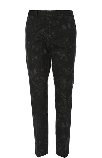 Хлопковые брюки чинос с принтом VALENTINO, арт. KV0RCG55/312, фото 1