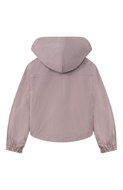 Анорак BRUNELLO CUCINELLI розового цвета по цене 72550 руб., арт. BH741E299B, фото 2 Анорак BRUNELLO CUCINELLI, арт. BH741E299B, фото 2