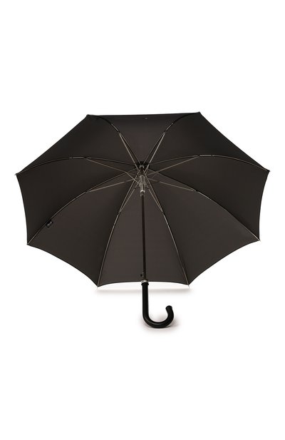 Зонт-трость PASOTTI OMBRELLI темно-зеленого цвета по цене 12750 руб., арт. 20N/RAS0 6278/5/PELLE, фото 3 Зонт-трость PASOTTI OMBRELLI, арт. 20N/RAS0 6278/5/PELLE, фото 3