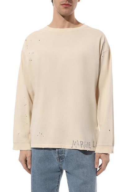 Хлопковый лонгслив MAISON MARGIELA, арт. S50GC0696/S24567, фото 3