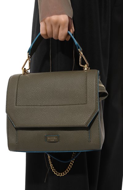 Сумка ninon LANCEL хаки цвета по цене 79950 руб., арт. A11747, фото 2 Сумка ninon LANCEL, арт. A11747, фото 2