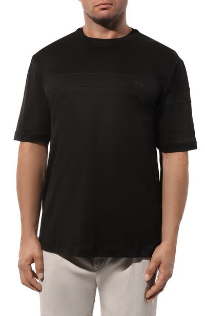 Хлопковая футболка ZILLI, арт. TSR001M0110VZI0P0/62, фото 3