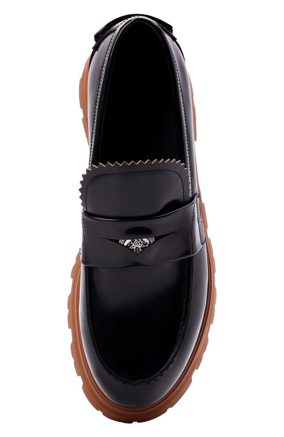 Кожаные пенни-лоферы ALEXANDER MCQUEEN, арт. 683571/WHZ8N, фото 6