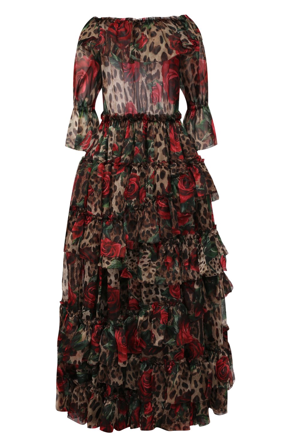 Шелковое платье DOLCE & GABBANA, арт. F6C0YT/HS1Z6, фото 1