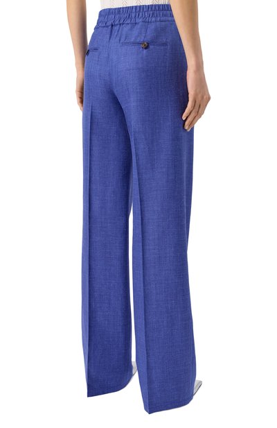 Брюки из шерсти и шелка KITON, арт. D48122K0941E01, фото 4