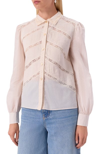 Шелковая рубашка VALENTINO, арт. 7B3AB7P5/97Y, фото 3