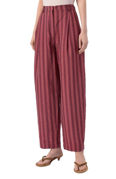 Льняные брюки 12 STOREEZ, арт. 137502, фото 3