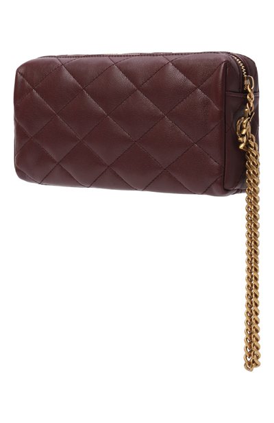 Кожаная косметичка cassandre bijou SAINT LAURENT бордового цвета по цене 136500 руб., арт. 863181/1EL07, фото 2 Кожаная косметичка cassandre bijou SAINT LAURENT, арт. 863181/1EL07, фото 2