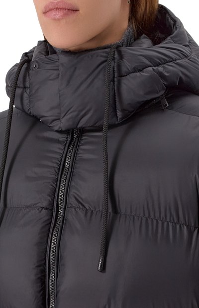 Пуховик HUGO черного цвета по цене 49950 руб., арт. 50547228, фото 5 Пуховик HUGO, арт. 50547228, фото 5