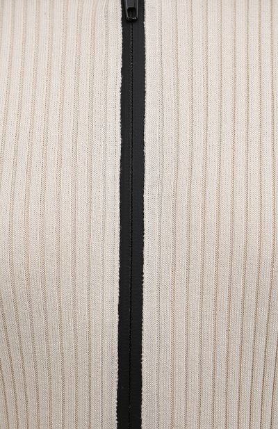 Хлопковое платье JIL SANDER кремового цвета по цене 188500 руб., арт. JSCT759054-WTY24308, фото 5 Хлопковое платье JIL SANDER, арт. JSCT759054-WTY24308, фото 5