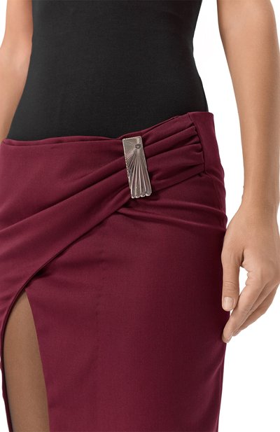 Шерстяная юбка THE ATTICO, арт. 251WCS00281/WWW065AA, фото 5