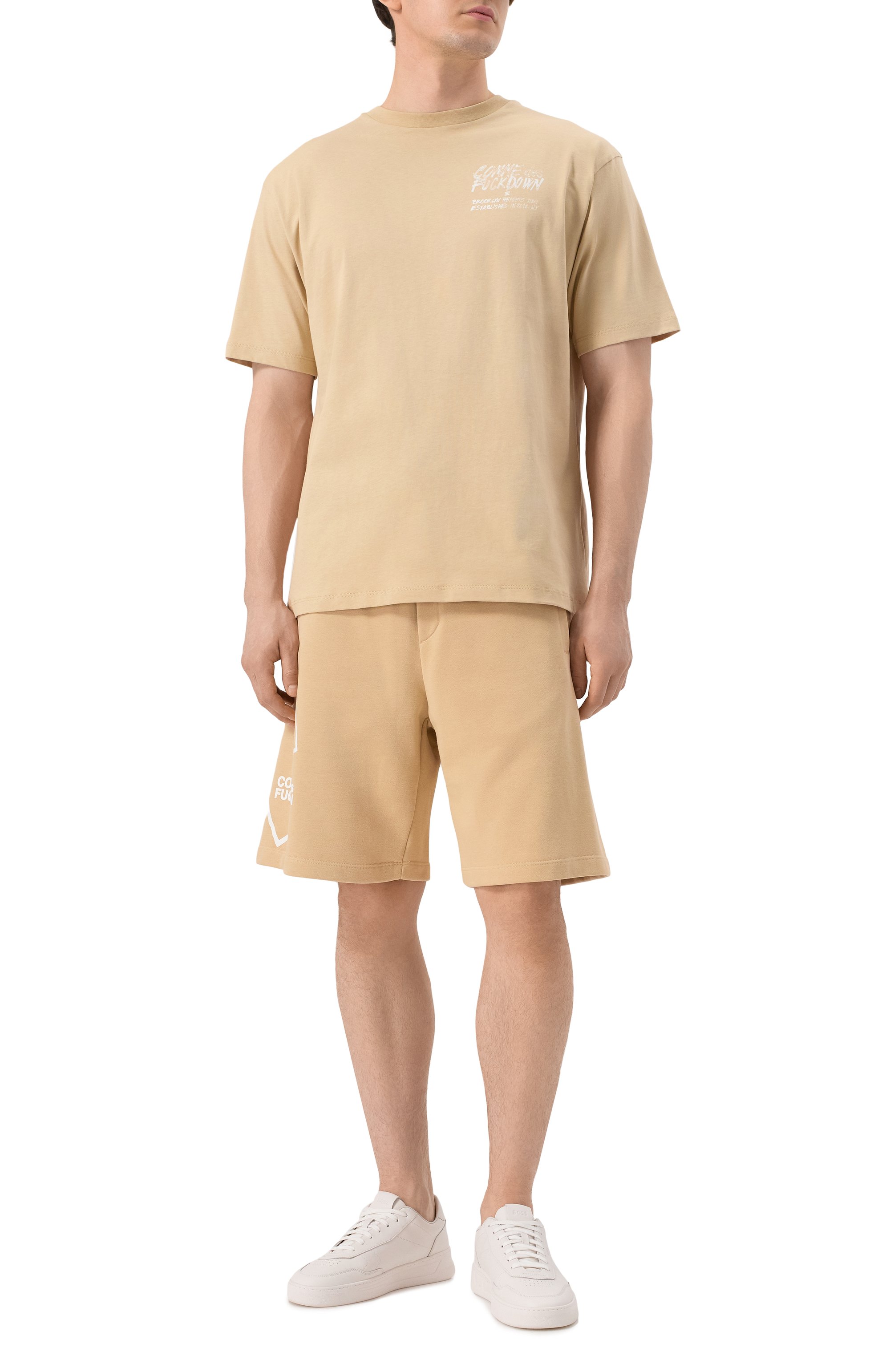 Хлопковые шорты COMME DES FUCKDOWN, арт. CFABM01507, фото 2