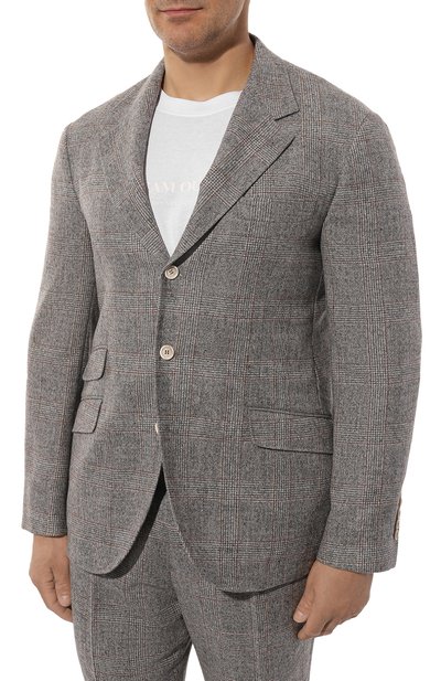 Шерстяной костюм BRUNELLO CUCINELLI, арт. MQ471LDWH, фото 2