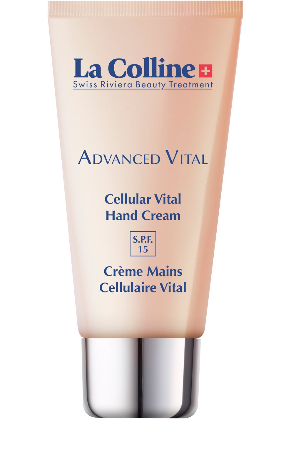 Крем для рук с клеточным комплексом spf 15 (75ml) LA COLLINE бесцветного цвета по цене 4410 руб., арт. 8037N/LC, фото 1 Крем для рук с клеточным комплексом spf 15 (75ml) LA COLLINE, арт. 8037N/LC, фото 1