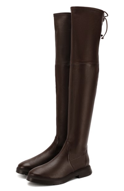 Кожаные ботфорты STUART WEITZMAN, арт. S4758, фото 1