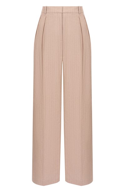 Женские брюки из хлопка и льна HUGO, арт. 50559771