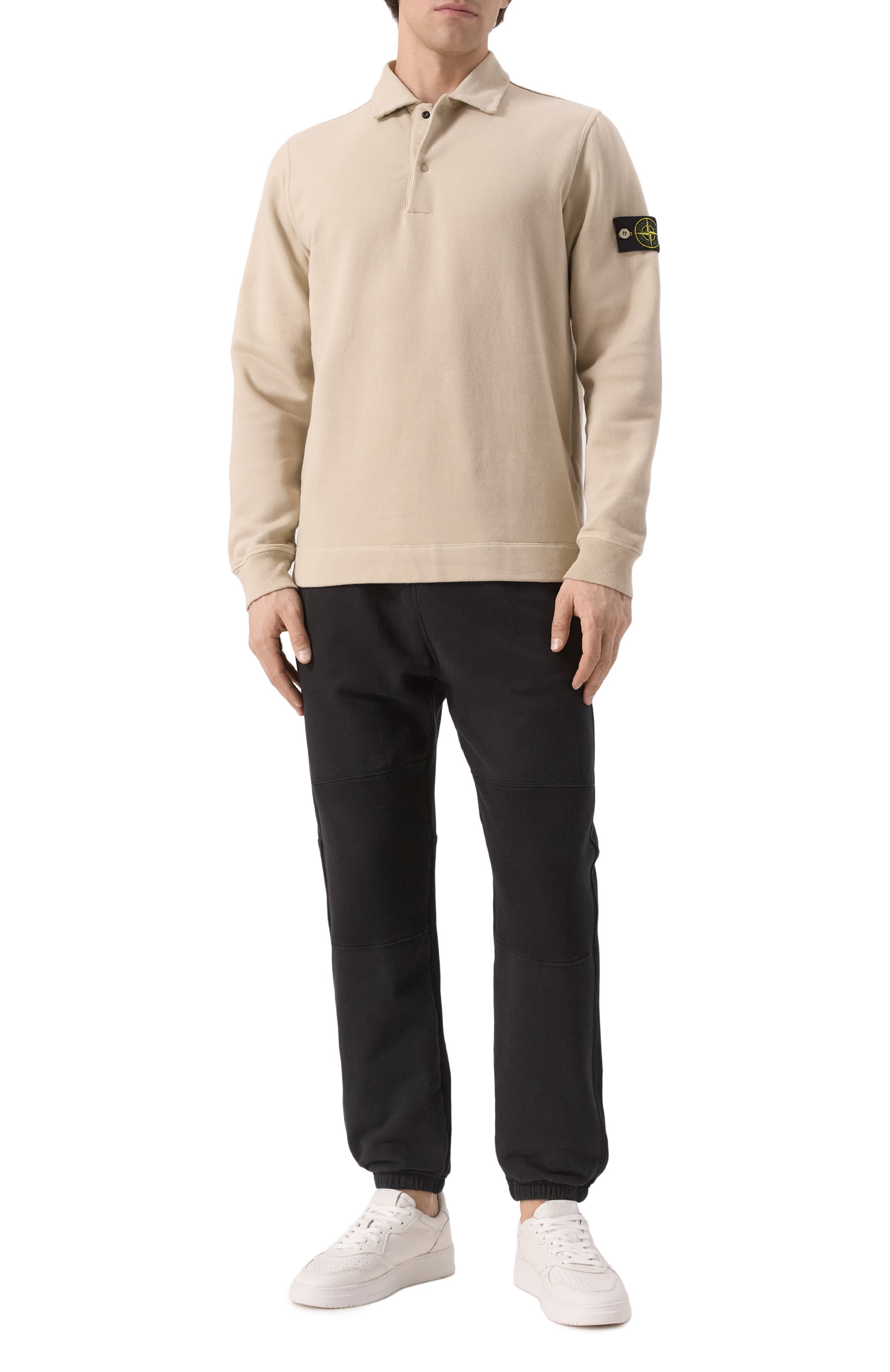 Хлопковое поло STONE ISLAND, арт. 8115649F7, фото 2