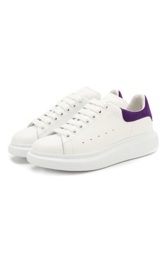 Кожаные кеды oversized ALEXANDER MCQUEEN, арт. 462214/WHGP7, фото 1