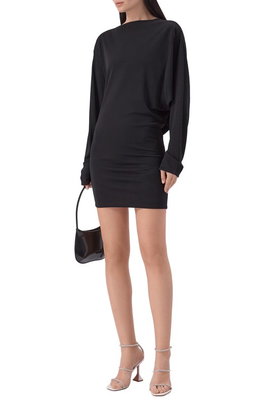 Кожаные босоножки Gilda 95 Amina Muaddi GILDA SANDAL 95/NAPPA Белый  GILDA SANDAL 95/NAPPA Фото 3