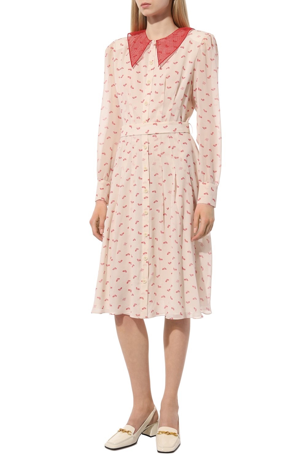 Шелковое платье ULYANA SERGEENKO, арт. ABM009FW23P 2459т23, фото 3